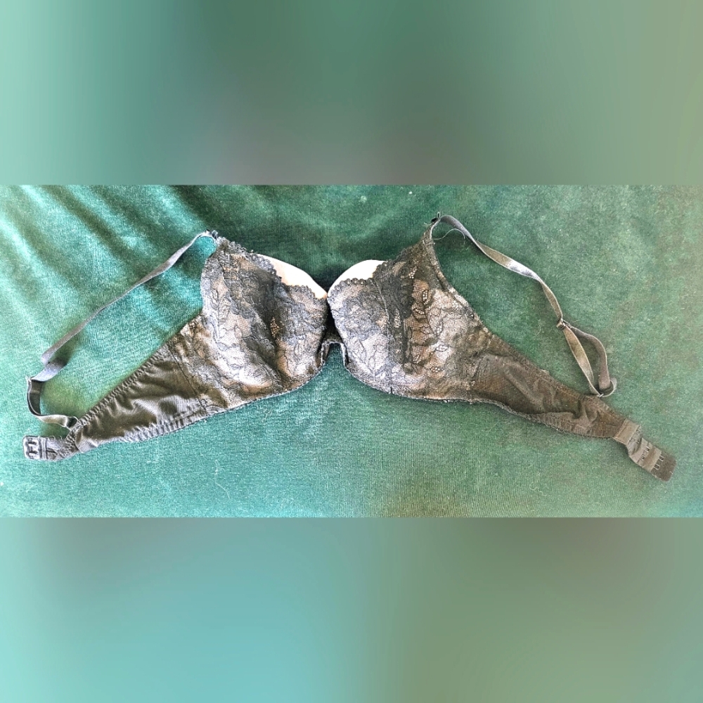 H&M Charcoal Lace Bra
